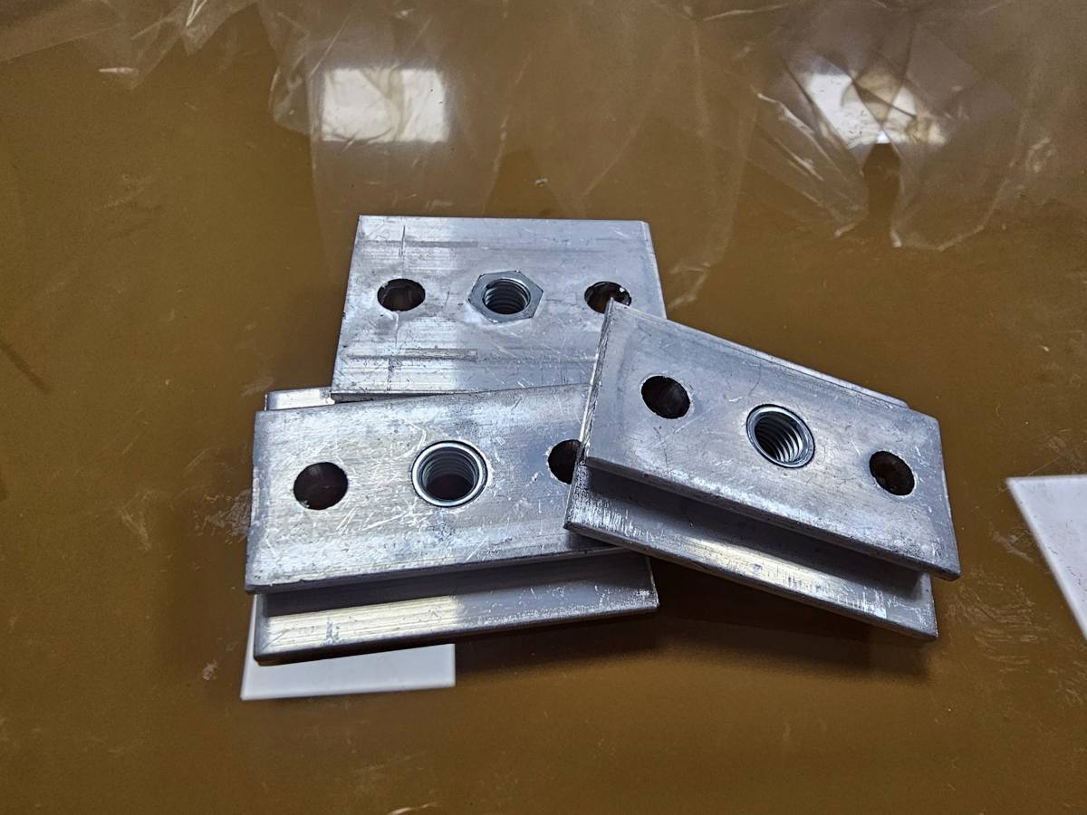 Aluminum Nut Plate